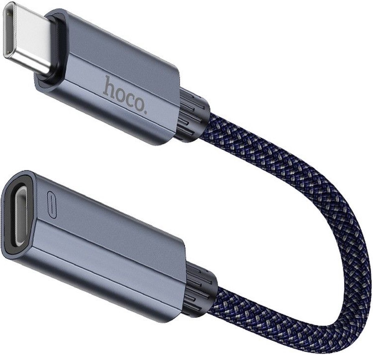 Adaptor hoco. OTG USB-C la Lightning, UA29A, 0.15 m, albastru