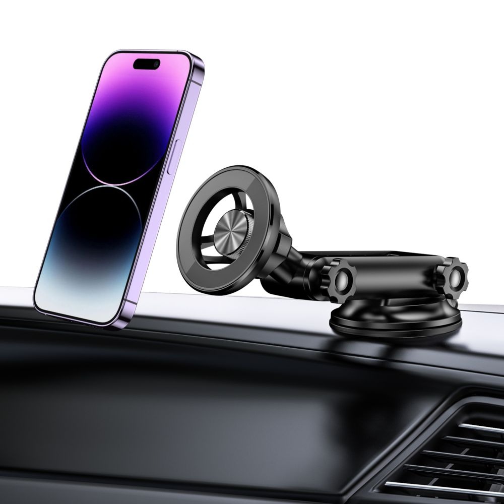 Suport auto magnetic MagSafe Tech-Protect, cu ventuză, negru