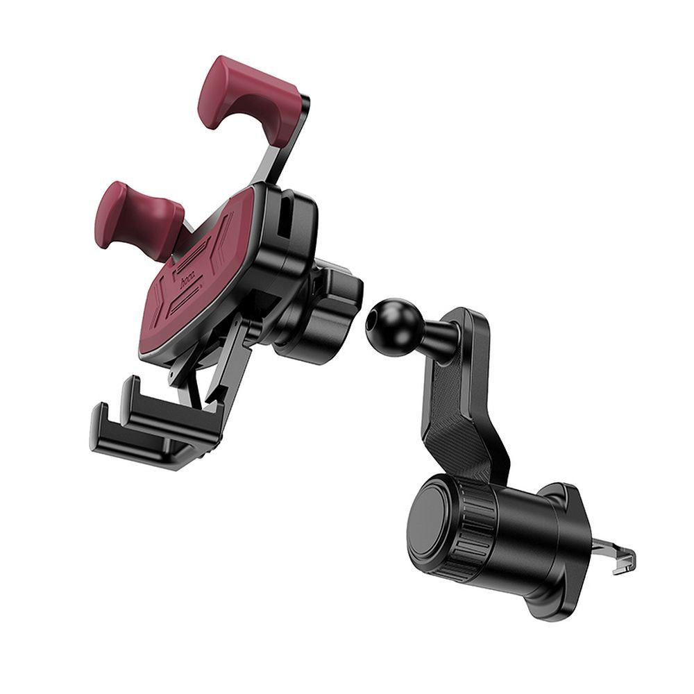 Suport auto pentru telefon Hoco Gravity pentru grilă H66, negru