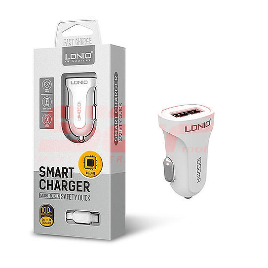 Incarcator auto USB LDNIO 2.4A DL-C17