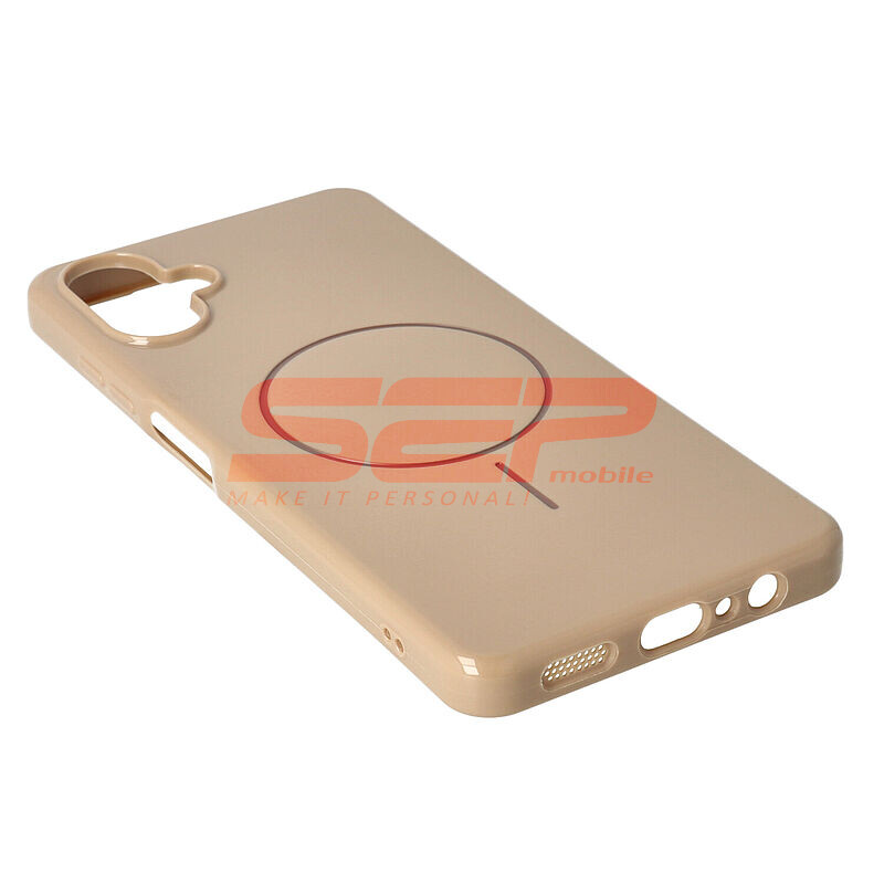 Toc Soft Silicone Magsafe Samsung Galaxy A06 Gold