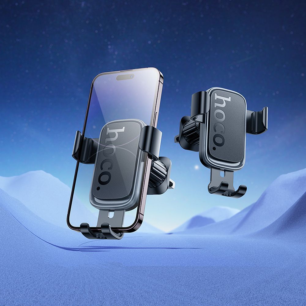 Suport auto Gravity hoco. pentru grilă, negru