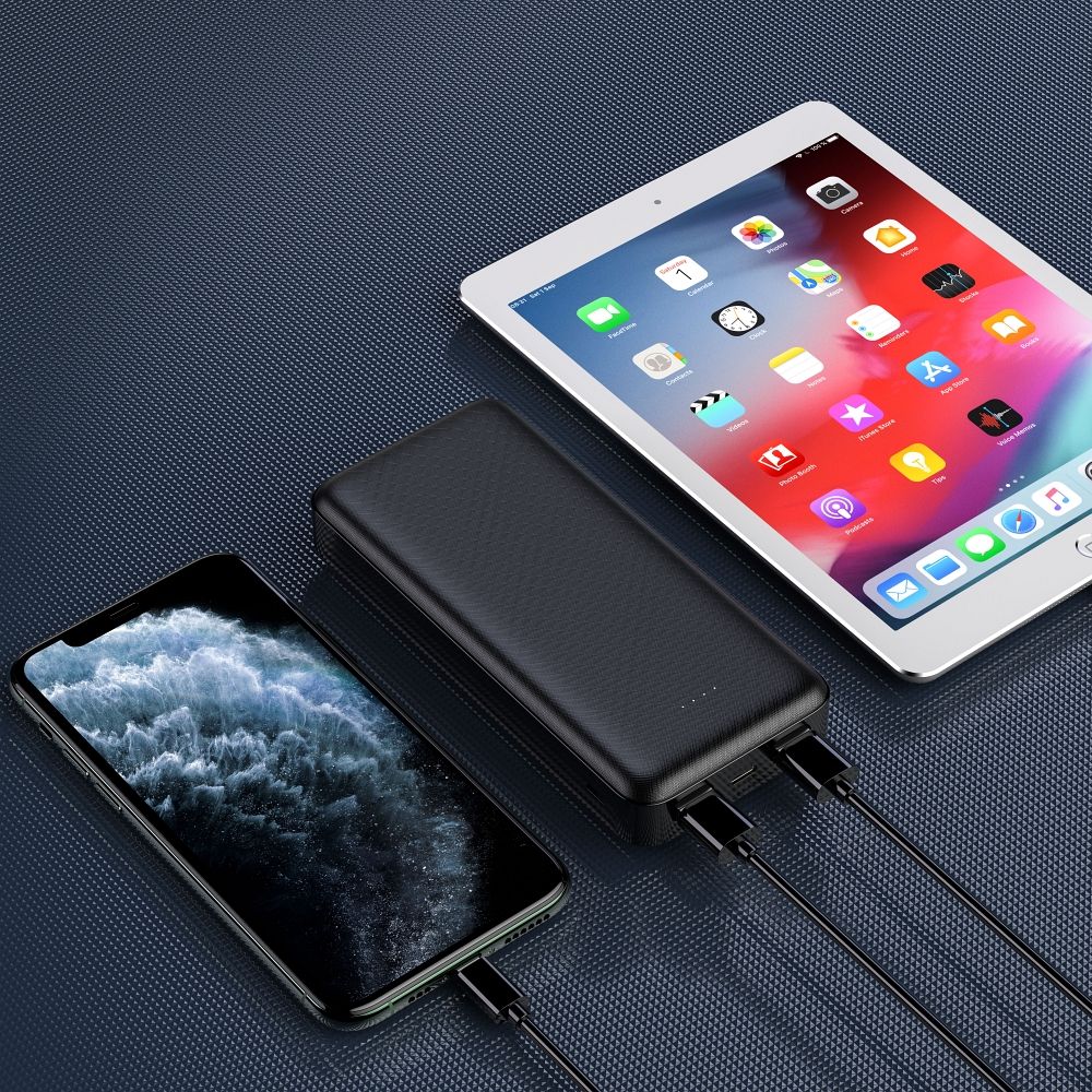 PowerBank VEGER 20.000 mAh, negru