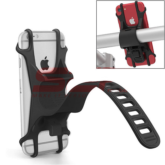 Suport telefon mobil din silicon pentru bicicleta