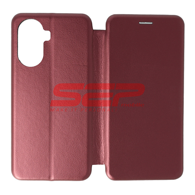 Toc FlipCover Round Huawei nova Y70 / Y70 Plus Wine