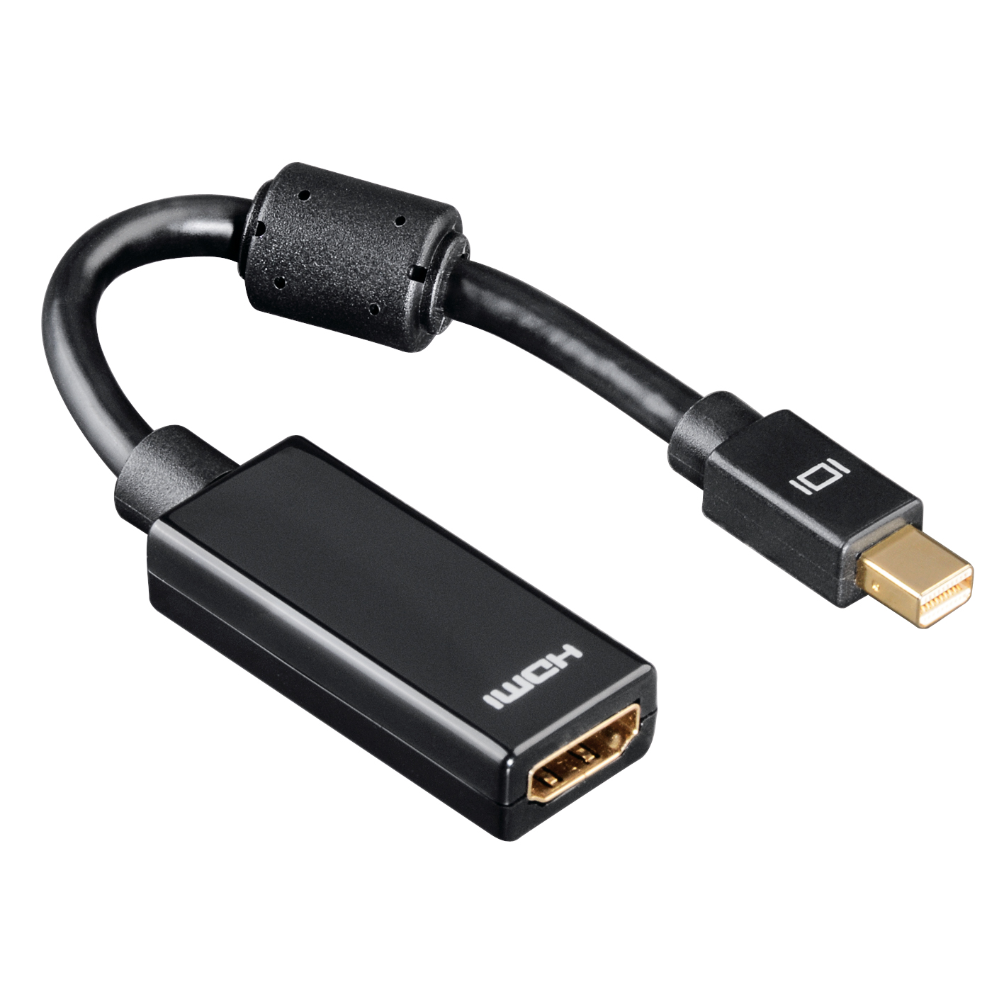 Adaptor Hama Mini DisplayPort – HDMI, negru