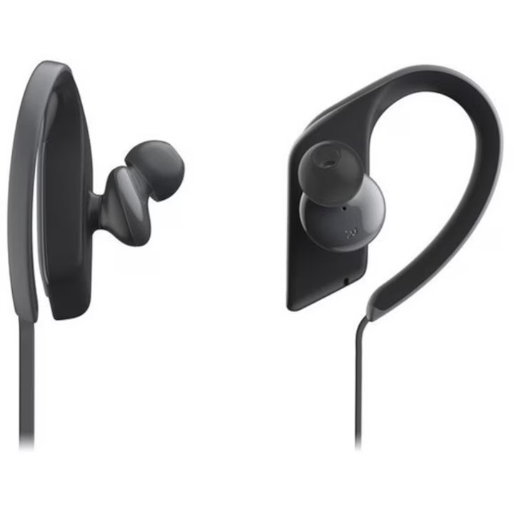 Casti Audio Sport In Ear Panasonic RP-BTS35E-K, Wireless, Bluetooth, Microfon, Autonomie 6 ore, Negru