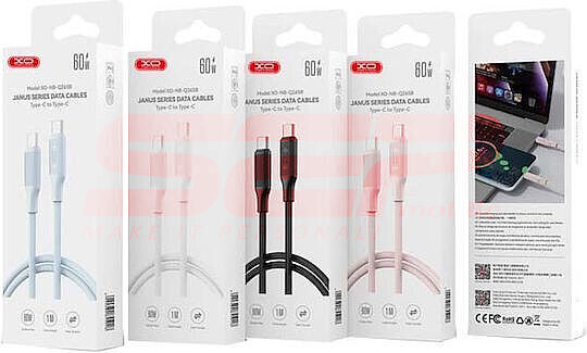 Cablu date USB-C - lightning 27W XO NB-Q265A Pink