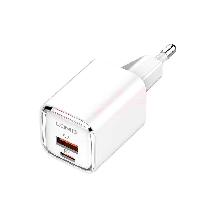 Incarcator retea LDNIO USB-A + USB-C Fast Charge Type-C 30W A2317C