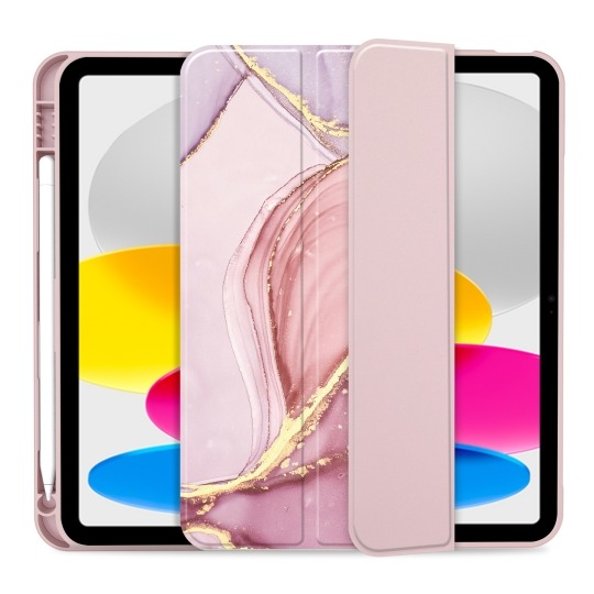 Husă de protectie tabletă Tech-Protect pentru iPad 10.9 inch 2022, Marble