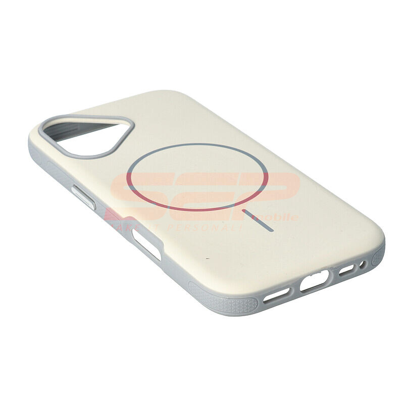 Toc TPU+PC Soft Touch Apple iPhone 17 Pearl White
