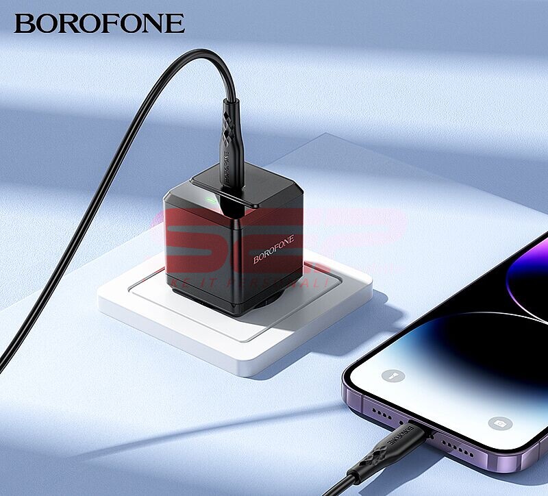 Incarcator retea GAN Charger USB-C 20W Borofone BN18 Intenso