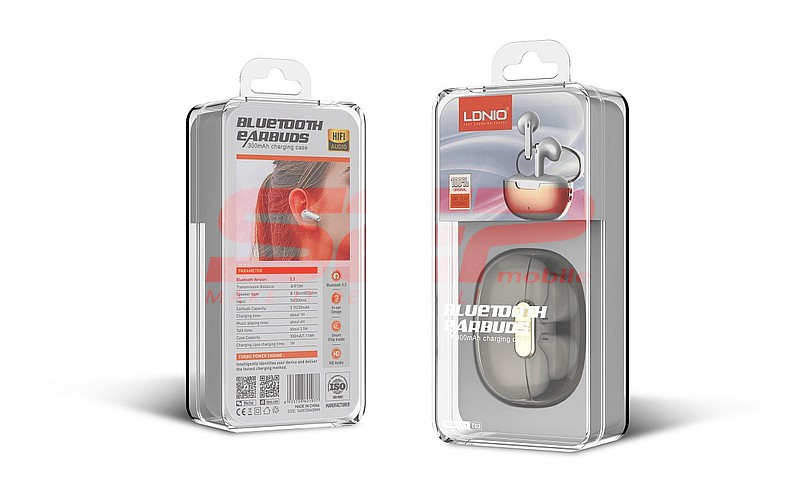 Casti audio HD Wireless LDNIO T03