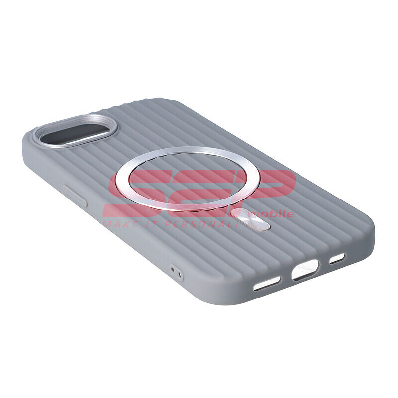 Toc TPU Magnetic Waves Apple iPhone 16e Grey