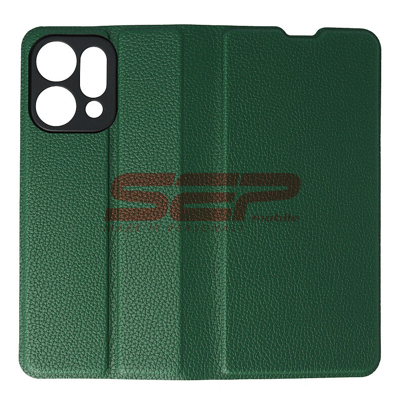 Toc FlipCover Leather Oppo Reno14 5G Dark Green