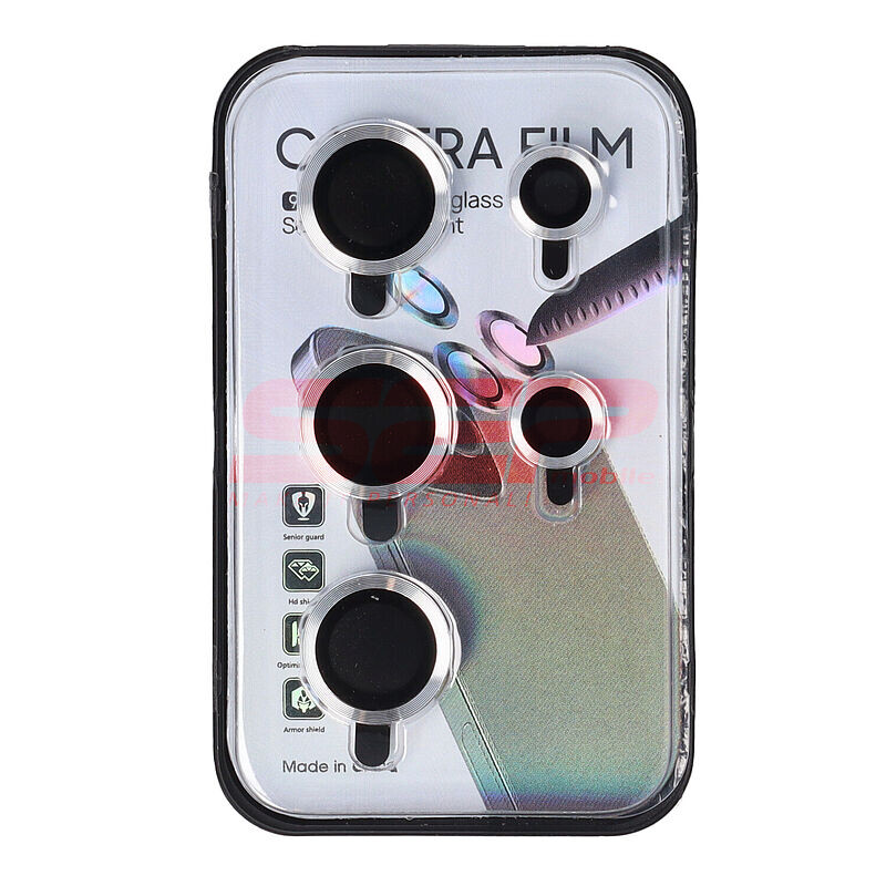 Protectie sticla Metal camera foto Samsung Galaxy S25 Ultra Silver