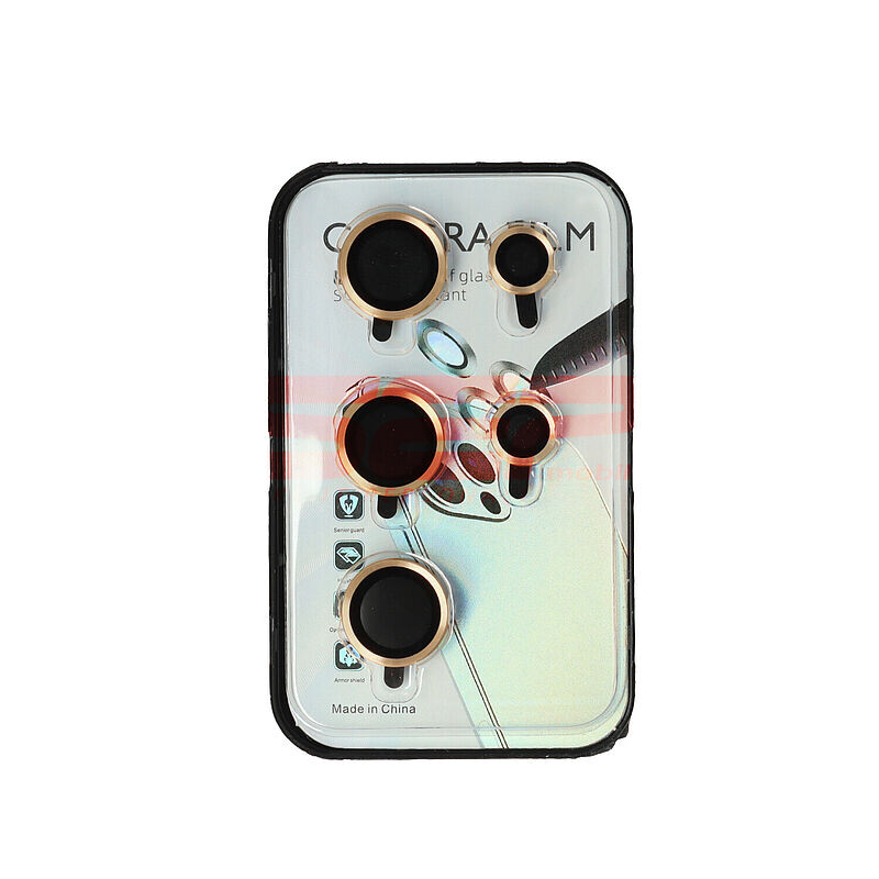 Protectie sticla Metal camera foto Samsung Galaxy S24 Ultra Gold