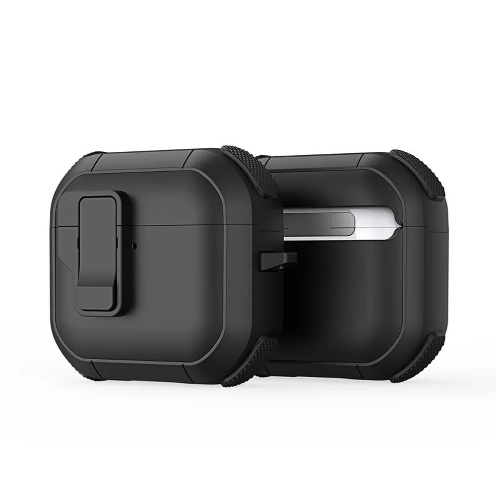 Carcasă de protecție Dux Ducis Pecp pentru AirPods 4, neagră