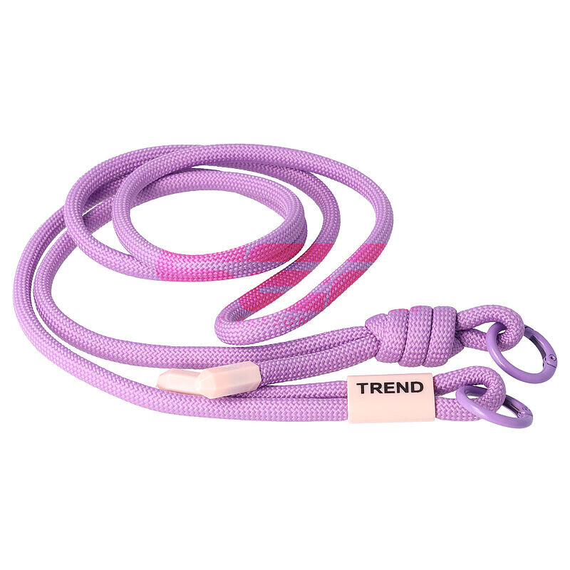 Snur textil dublu telefon mobil PURPLE