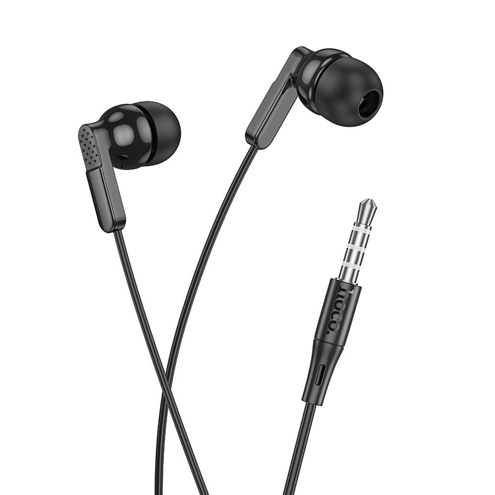 Căști cu fir hoco. Jack 3.5 mm, M121, negre