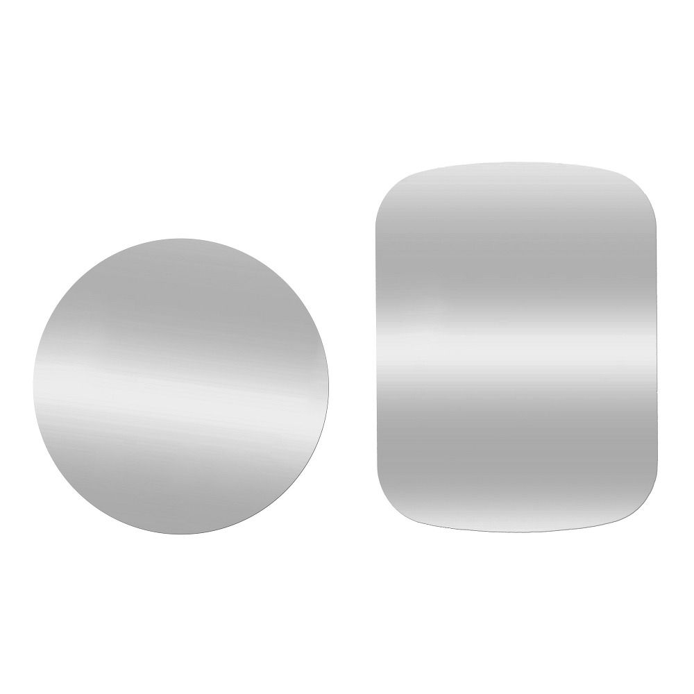 Plăcuțe pentru suport auto magnetic, gri
