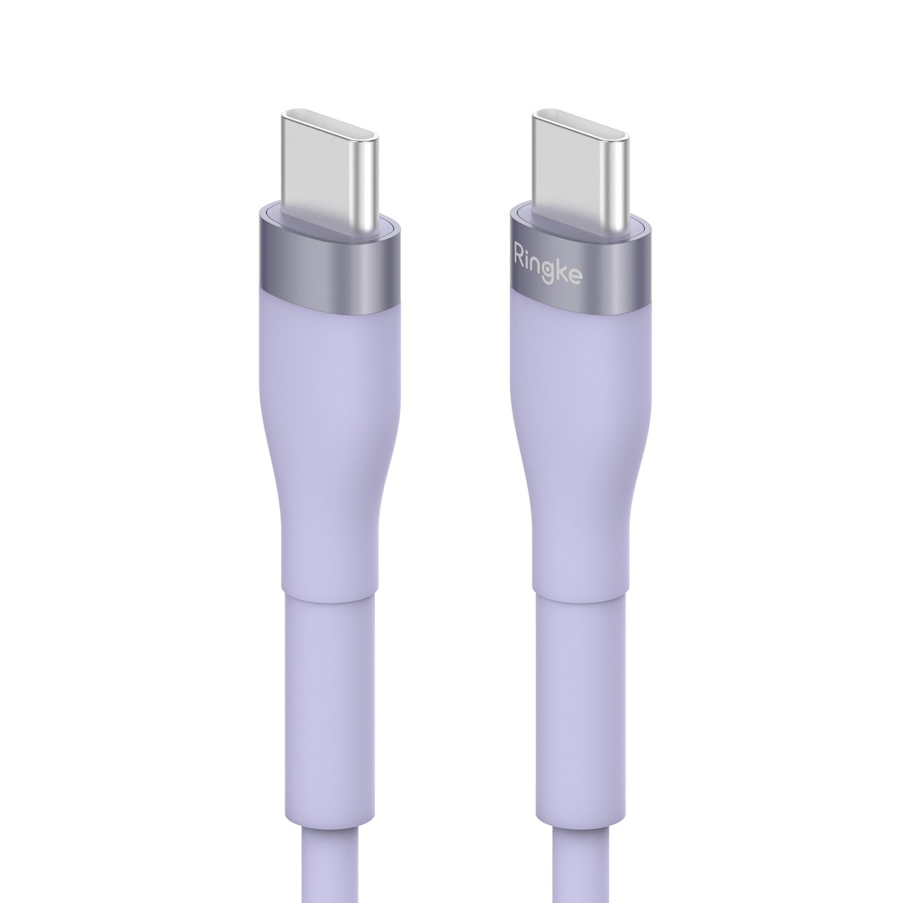 Cablu date Ringke, USB-C la USB-C, 60W, 1.2 m, violet