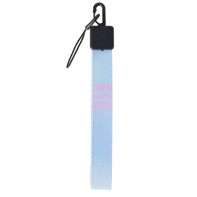 Accesoriu tip bratara textil pentru husa telefon mobil SKY BLUE