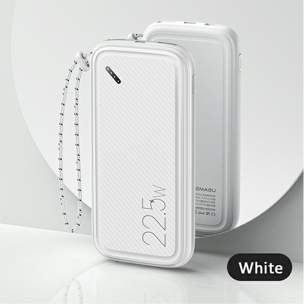PowerBank Usams Pb56 22.5W, 10.000 Mah, alb