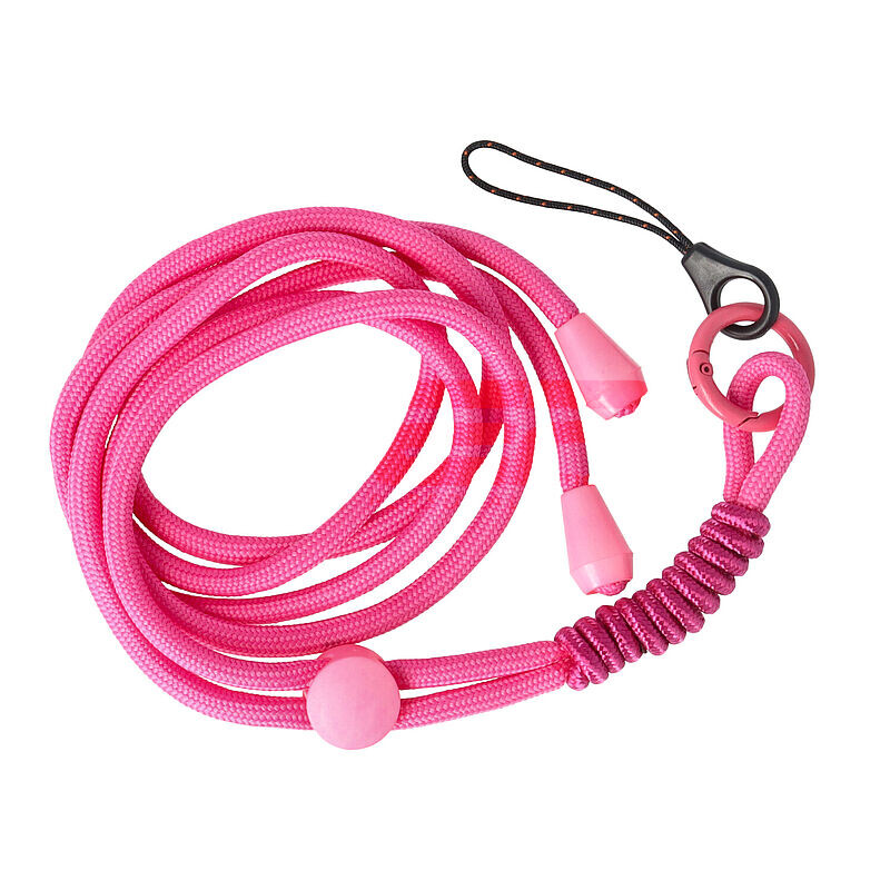 Snur textil pentru telefon mobil FUCHSIA