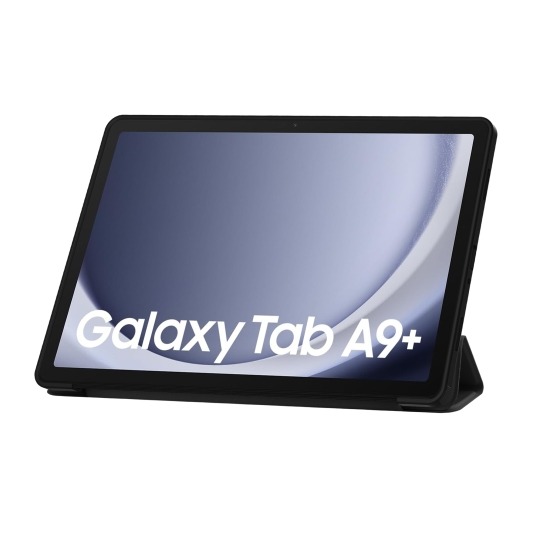 Husă flip cover Tech-Protect pentru Samsung Galaxy Tab A9 Plus, neagră