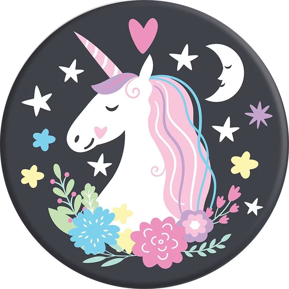 PopSockets® pentru telefon, tabletă, model Unicorn Dreams