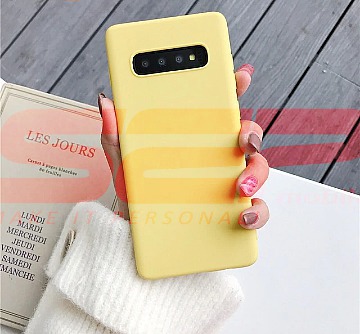Toc TPU Matte Samsung Galaxy S10 Lite Yellow