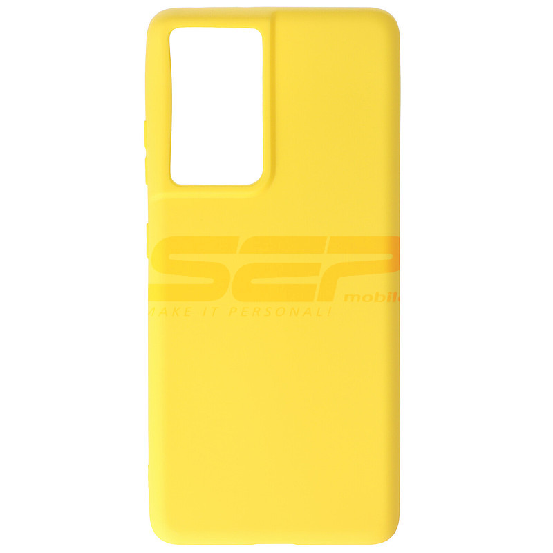 Toc TPU Matte Samsung Galaxy S21 Ultra Yellow