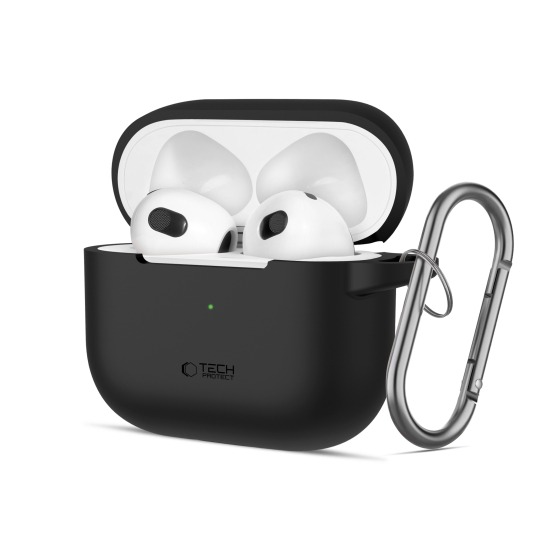 Husă de protecție Tech-Protect pentru Apple AirPods 3, negru