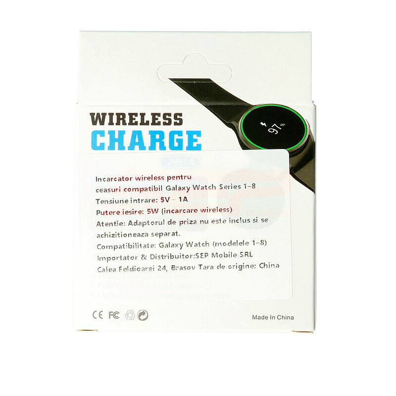Incarcator wireless pentru Samsung Galaxy Watch Series 1-8 JW14