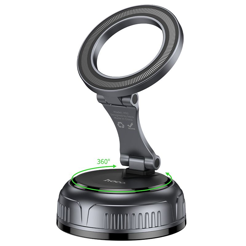 Suport auto magnetic cu ventuză reglabilă Hoco H92