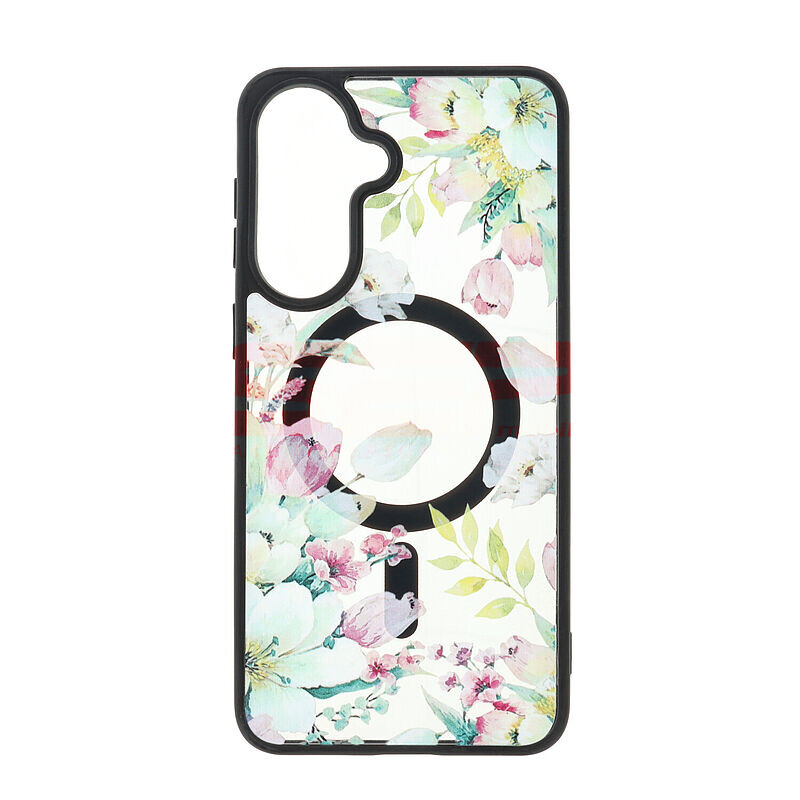 Toc TPU+PC MagSafe Botanical Samsung Galaxy A57 Pastel Garden
