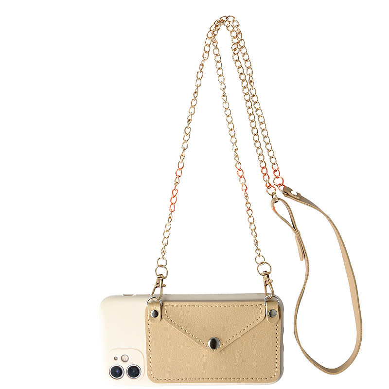 Toc TPU Crossbody Wallet Apple iPhone 8 BEIGE