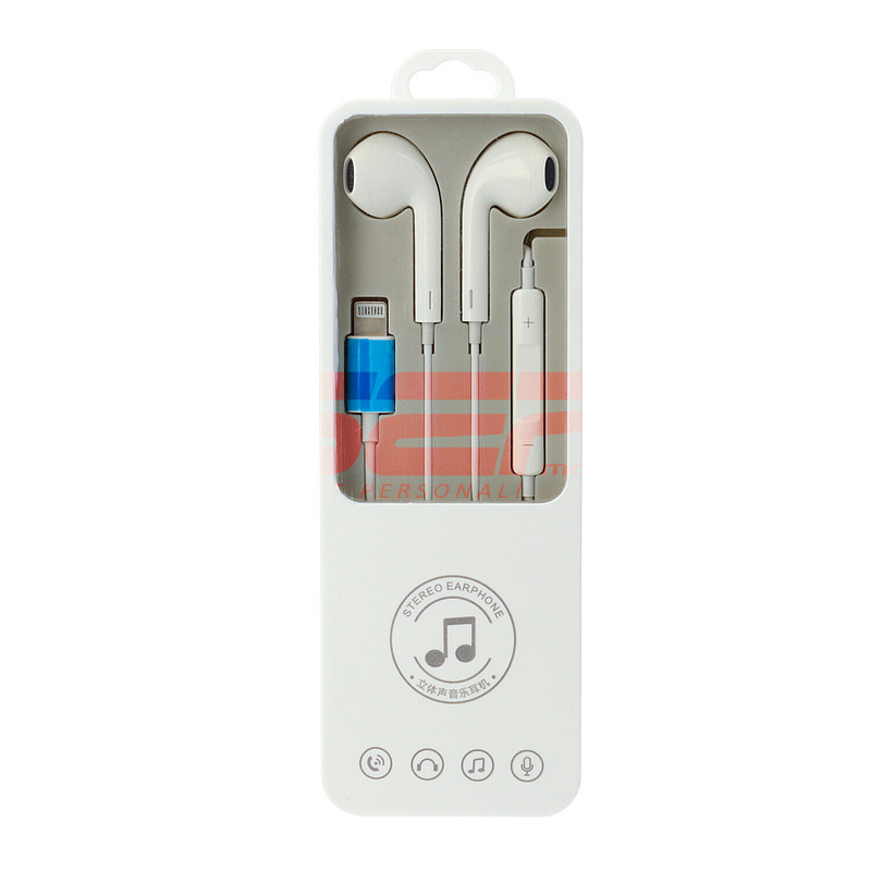 Handsfree audio stereo iPhone cu conector lightning