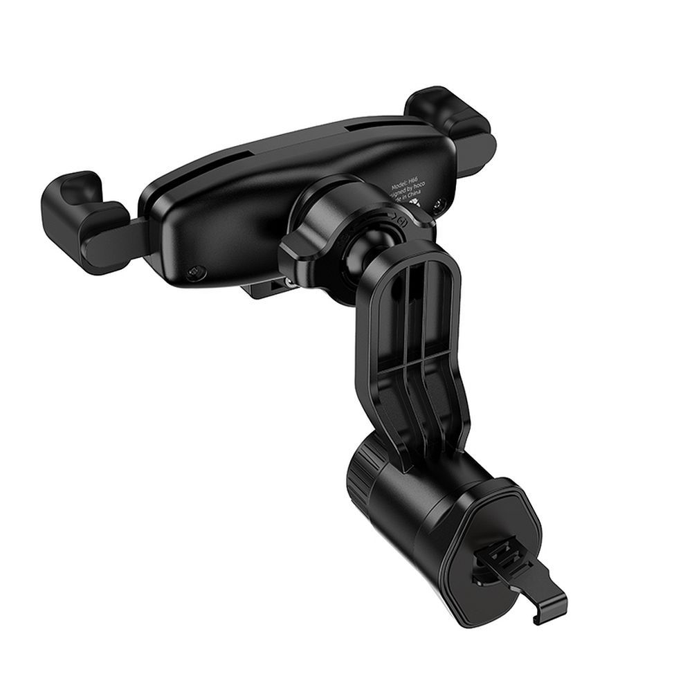 Suport auto pentru telefon Hoco Gravity pentru grilă H66, negru
