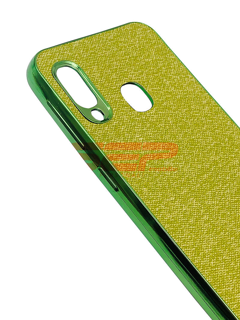 Toc TPU Leather Denim Huawei Y7 Prime 2019 / Y7 2019 Green