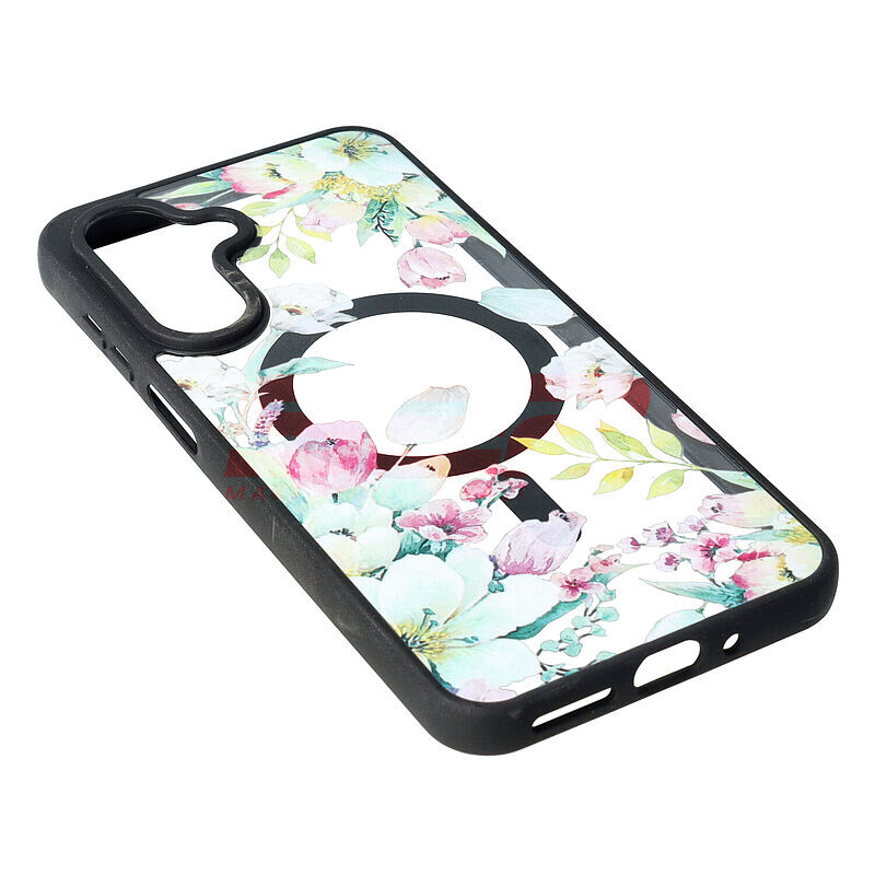 Toc TPU+PC MagSafe Botanical Samsung Galaxy A57 Pastel Garden