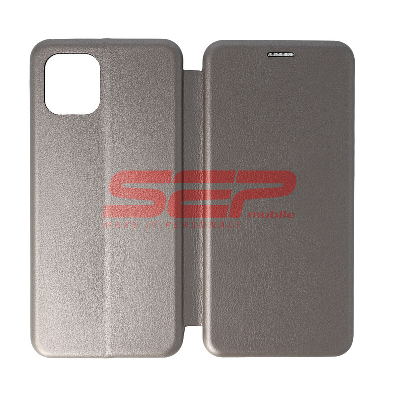 Toc FlipCover Round Samsung Galaxy A03 4G Fossil Gray