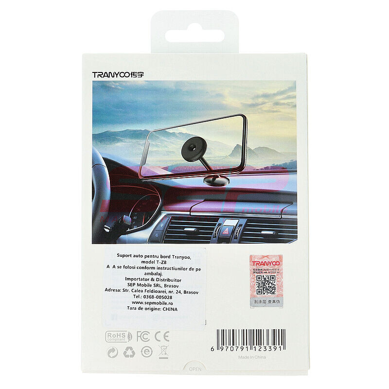 Suport auto magnetic pentru bord Tranyoo T-Z8