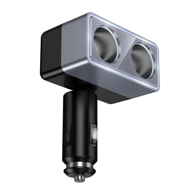 Încărcător auto Hoco cu 2 porturi max 240W/24V Z65, negru