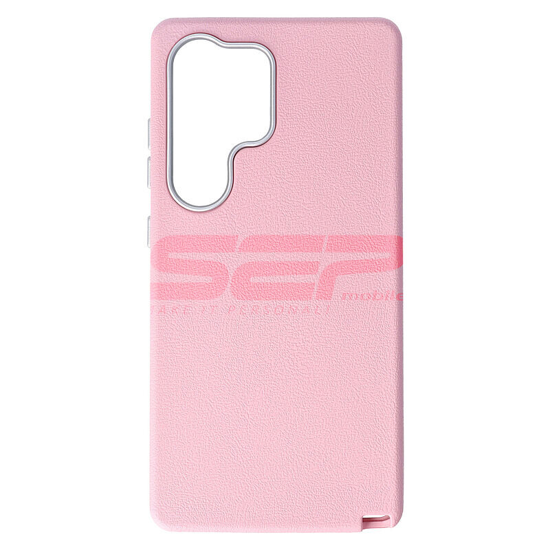 Toc TPU Leather Samsung Galaxy S25 Ultra Pink