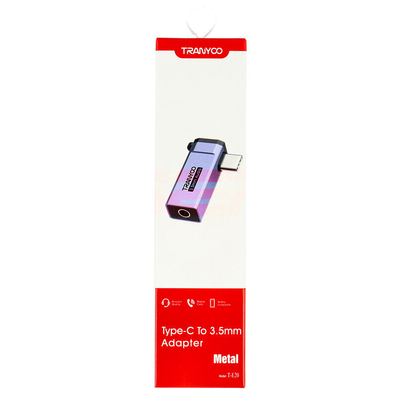 Adaptor audio jack 3.5mm - Type-C Tranyoo T-E20