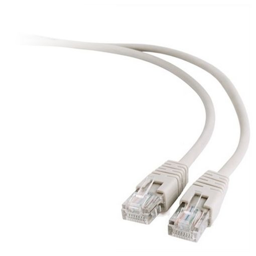 Cablu UTP GEMBIRD Cat6, cupru-aluminiu, 3 m, gri, AWG26, PP6U-3M