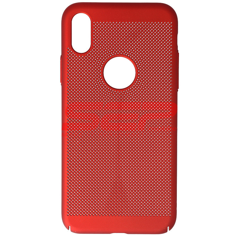Toc Metallic Mesh Apple iPhone X / XS RED