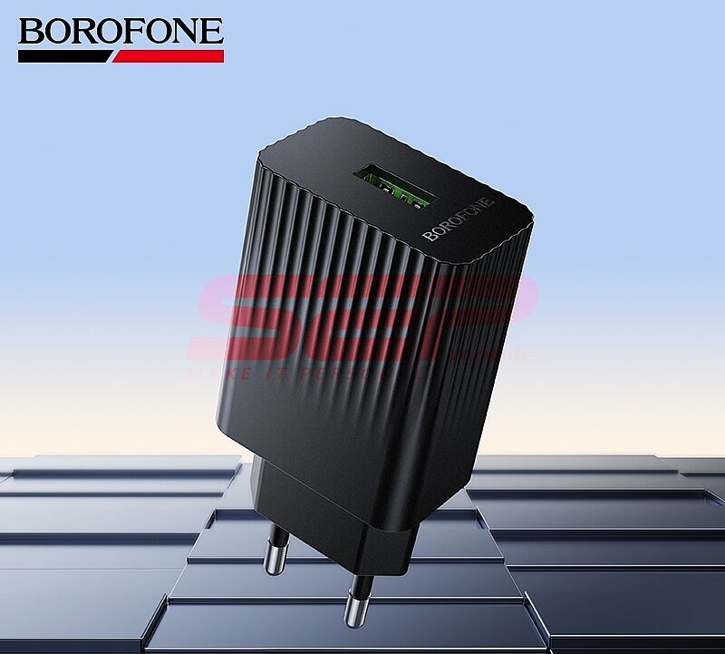 Incarcator retea Fast Charge USB-A 18W BOROFONE BAS72A
